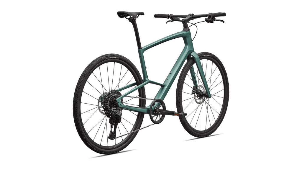 Hybrid bicycle Specialized Sirrus X 6.0 Gloss Fjord Metallic/Emerald Metallic Frost Reflective (2026)