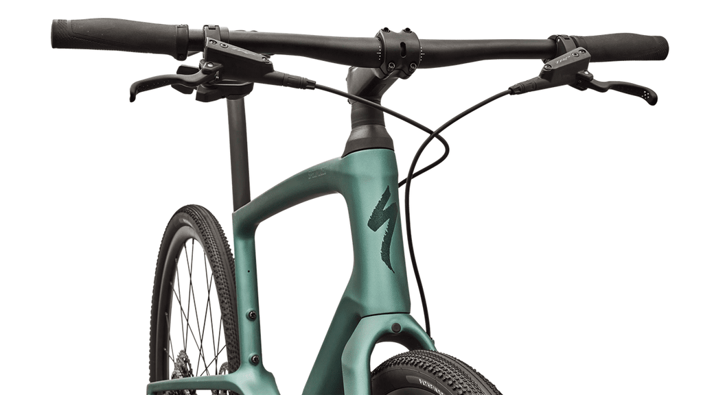 Hybrid bicycle Specialized Sirrus X 6.0 Gloss Fjord Metallic/Emerald Metallic Frost Reflective (2026)