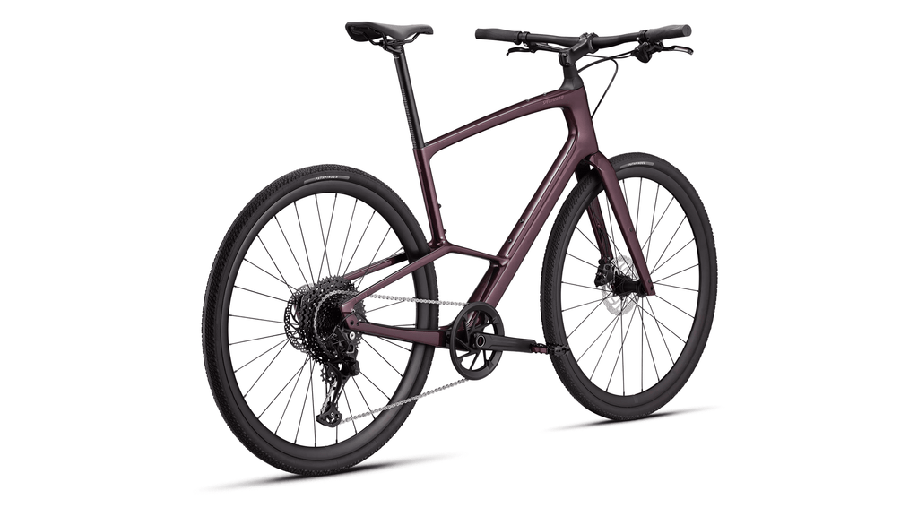 Hybrid bicycle Specialized Sirrus X 5.0 Gloss Bordeaux Metallic/Burnt Gold Metallic Frost Reflective (2026)