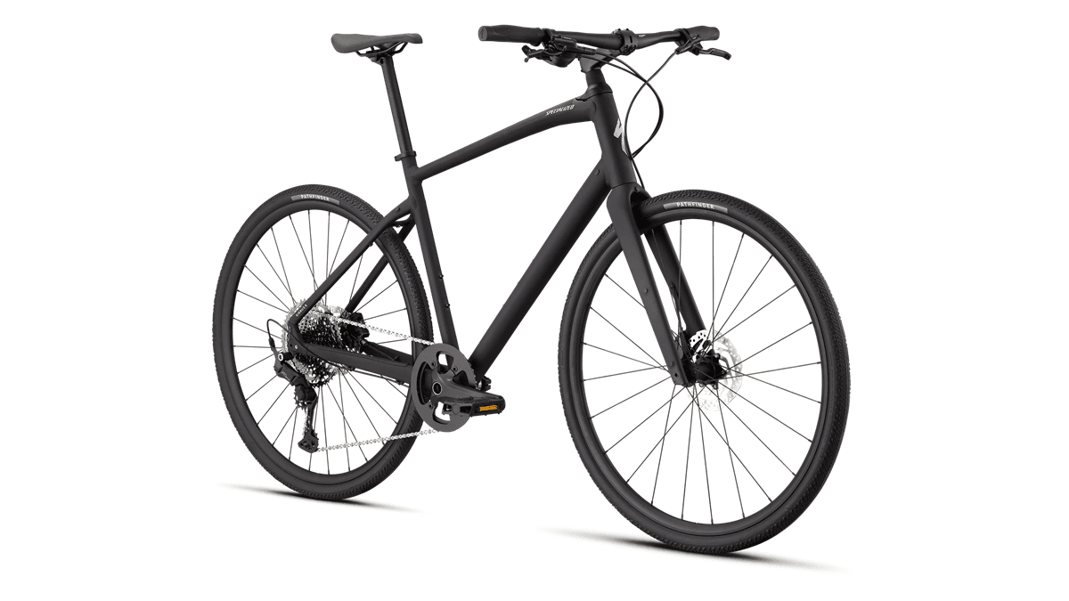 Hybrid bicycle Specialized Sirrus X 4.0 Satin Dark Navy Metallic/Dolomite Metallic Frost Reflective (2026)