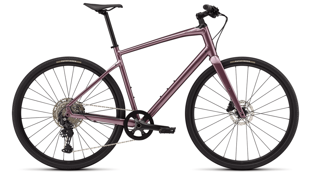 Cross bicycle Specialized Sirrus X 4.0 Gloss Quartz Metallic/Bordeaux Metallic Frost Reflective (2026)