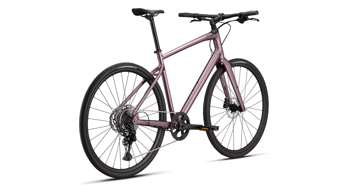 Cross bike Specialized Sirrus X 4.0 Gloss Quartz Metallic/Bordeaux Metallic Frost Reflective (2026)