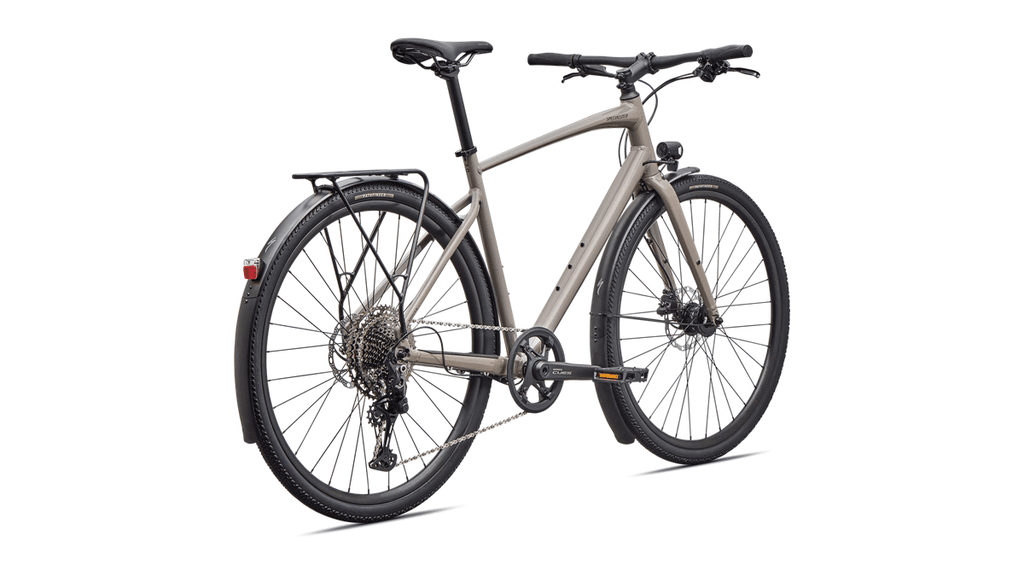 Hybrid bicycle Specialized Sirrus X 3.0 EQ Color: Gloss Desert Metallic/Nebula Metallic Frost Reflective (2026)