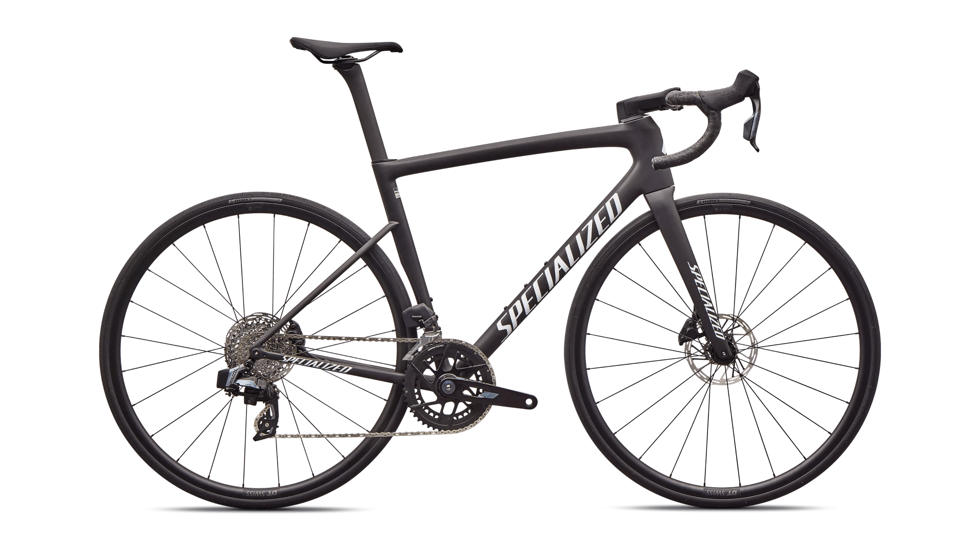 Road bike Specialized Tarmac SL8 Comp SRAM Rival AXS Satin Carbon/White (2026)