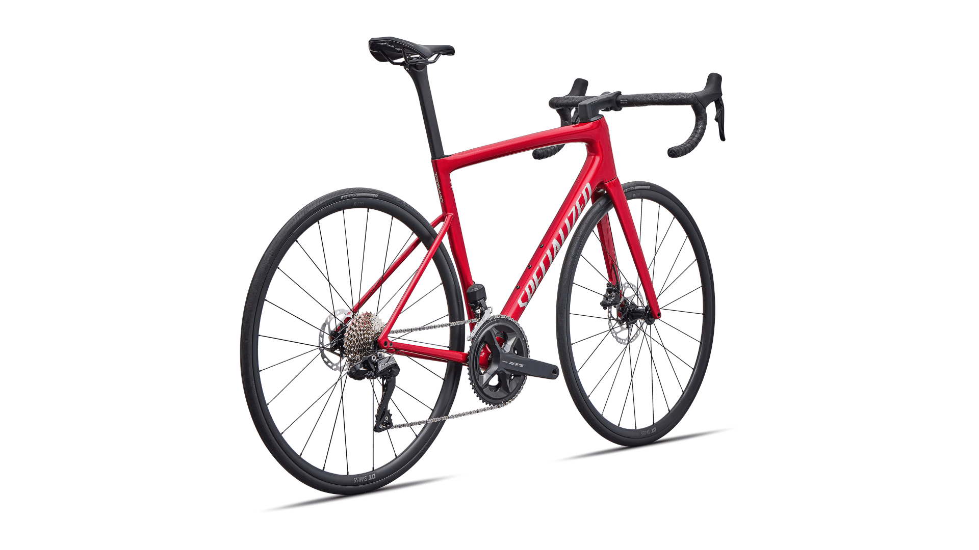 Road bicycle Specialized Tarmac SL8 Comp Shimano 105 Di2 Gloss Red/Silver (2026)