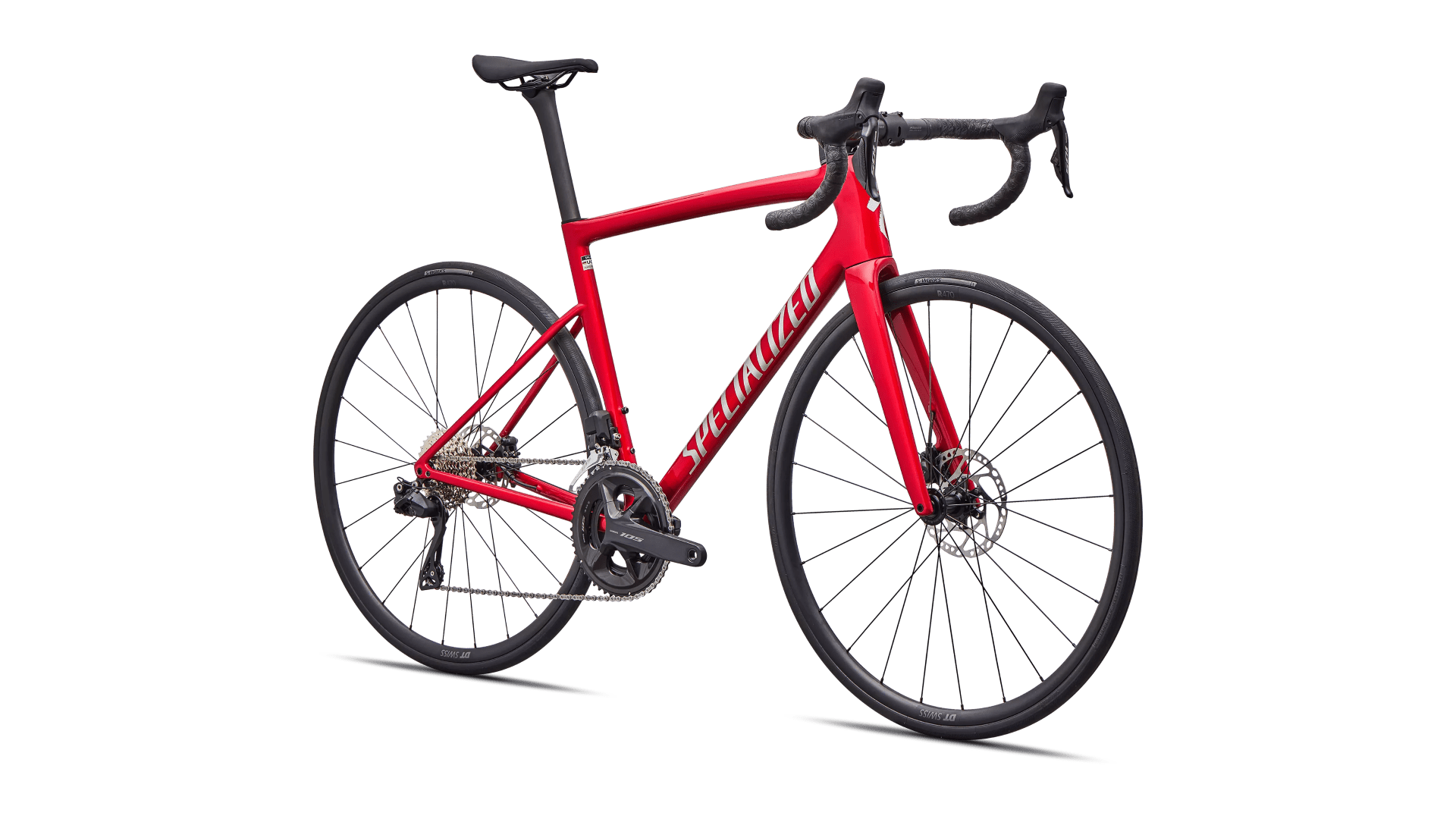 Road bicycle Specialized Tarmac SL8 Comp Shimano 105 Di2 Gloss Red/Silver (2026)
