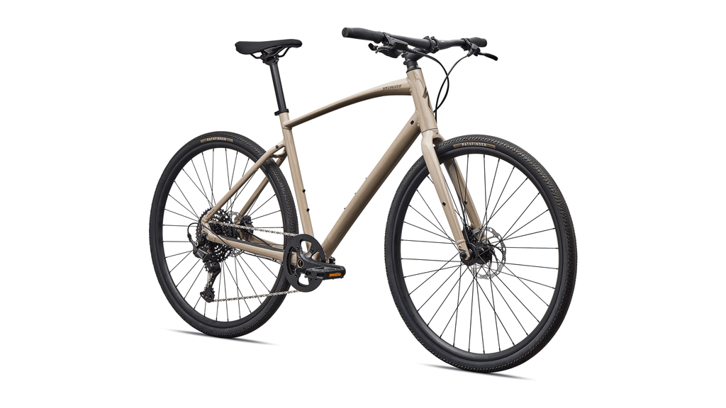 Hybrid bicycle Specialized Sirrus X 3.0 Gloss Sandstone Metallic/Burnt Gold Metallic Frost Reflective (2026)
