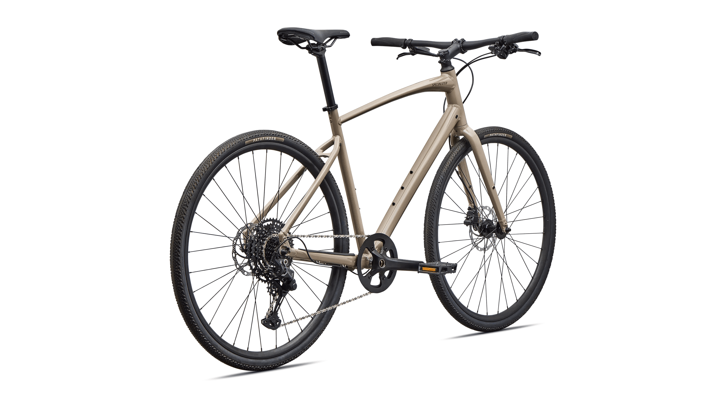 Hybrid bicycle Specialized Sirrus X 3.0 Gloss Sandstone Metallic/Burnt Gold Metallic Frost Reflective (2026)
