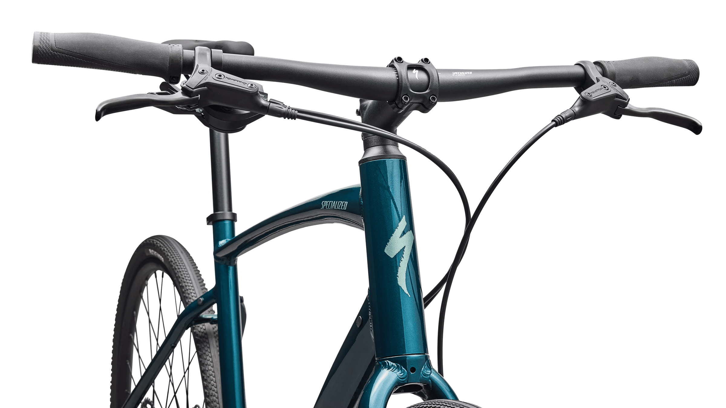 Hybrid bicycle Specialized Sirrus X 3.0 Gloss Emerald Metallic/Fjord Metallic Frost Reflective (2026)