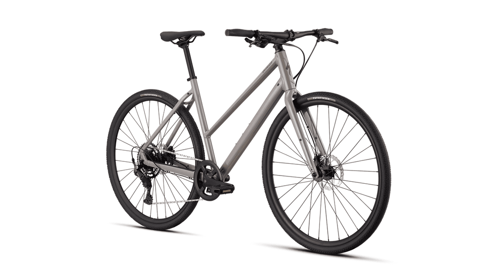 Hybrid bike Specialized Sirrus X 2.0 Step-Through Gloss Desert Metallic/Bordeaux Metallic Frost Reflective (2026)