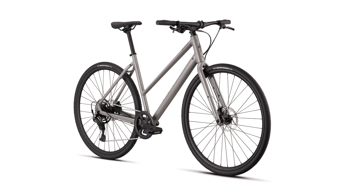 Hybrid bike Specialized Sirrus X 2.0 Step-Through Gloss Desert Metallic/Bordeaux Metallic Frost Reflective (2026)