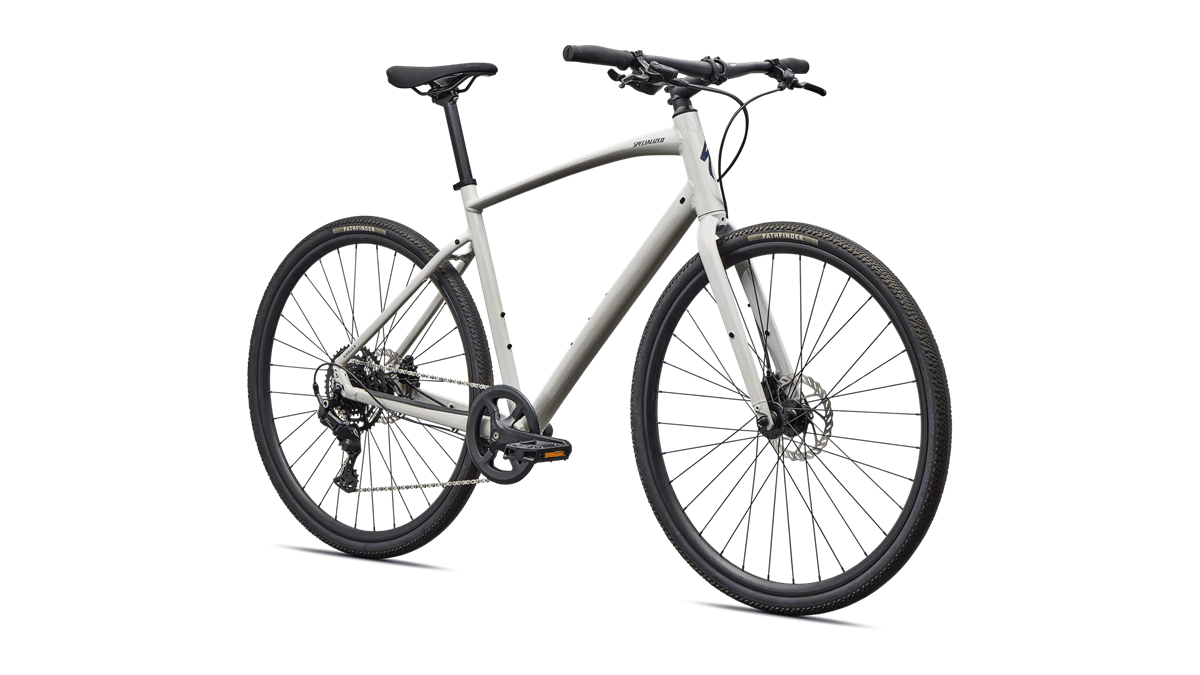 Cross bike Specialized Sirrus X 2.0 Gloss Dolomite Metallic/Ma Jesty Blue Metallic Frost Reflective (2026)