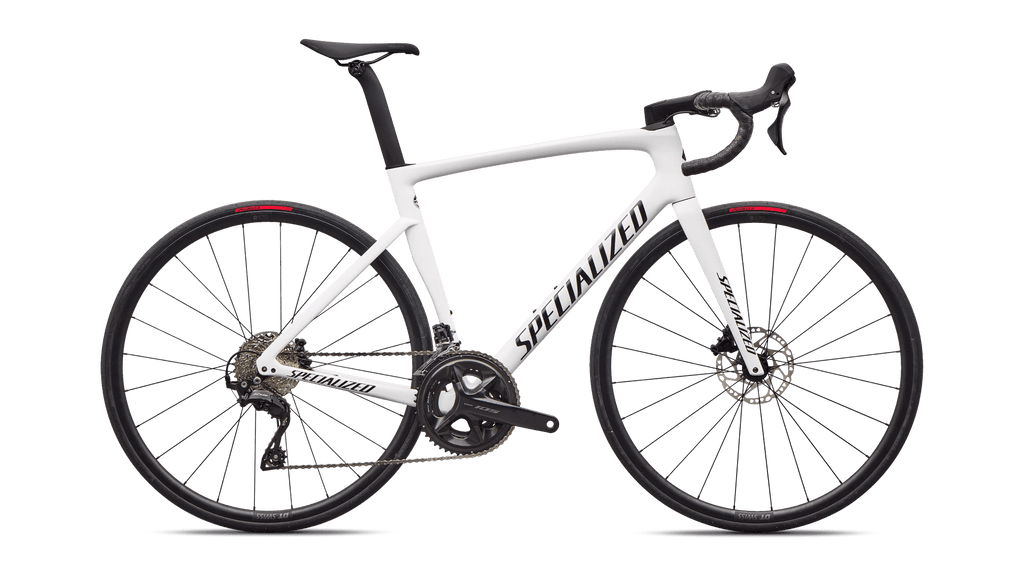 Road bike Specialized Tarmac SL7 Sport Shimano 105 Gloss White/Dark Navy Metallic (2026)