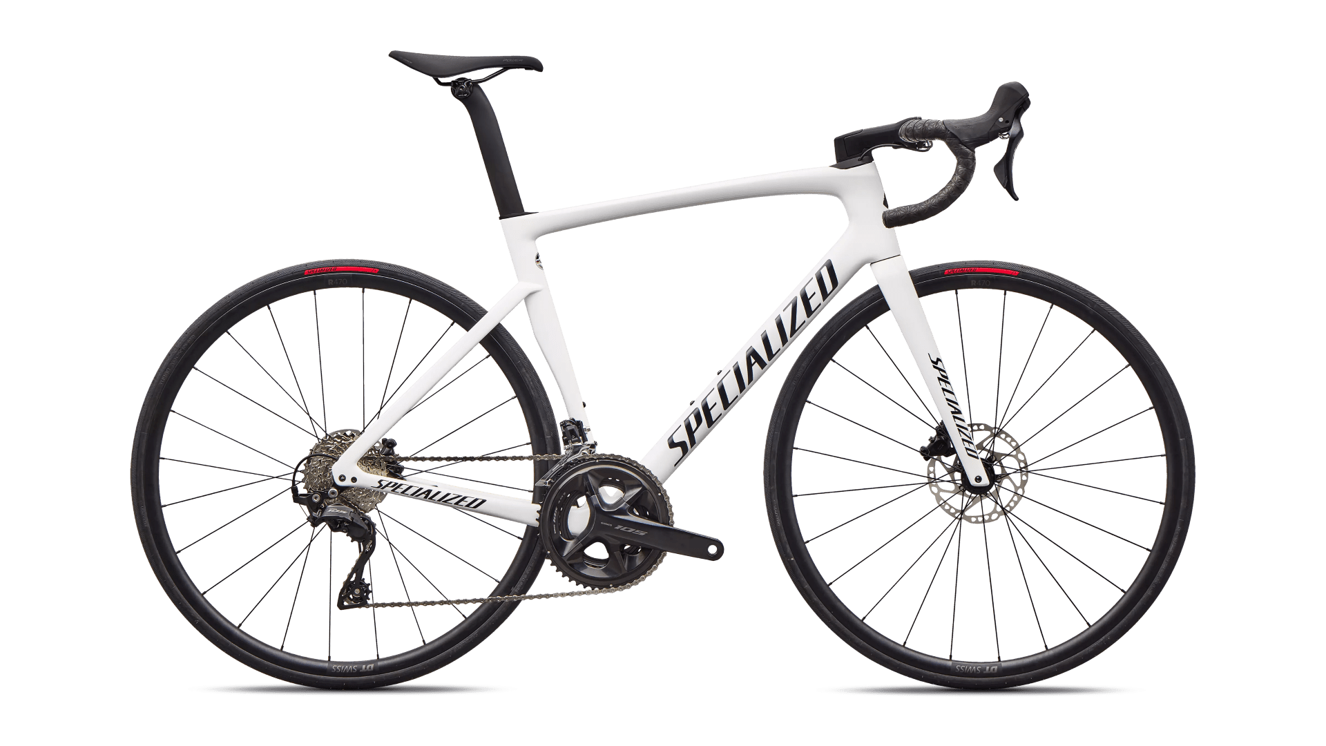 Road bicycle Specialized Tarmac SL7 Sport Shimano 105 Gloss White/Dark Navy Metallic (2026)