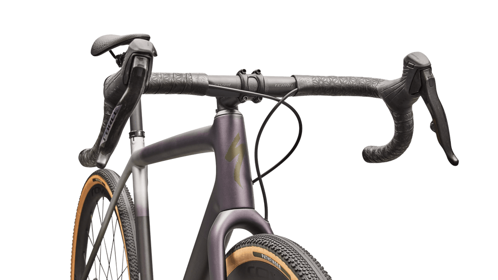 Gravel bicycle Specialized Crux Pro SRAM Force XPLR Nebula Metallic/Shadow Silver/Laurel Green/Smoke (2026)