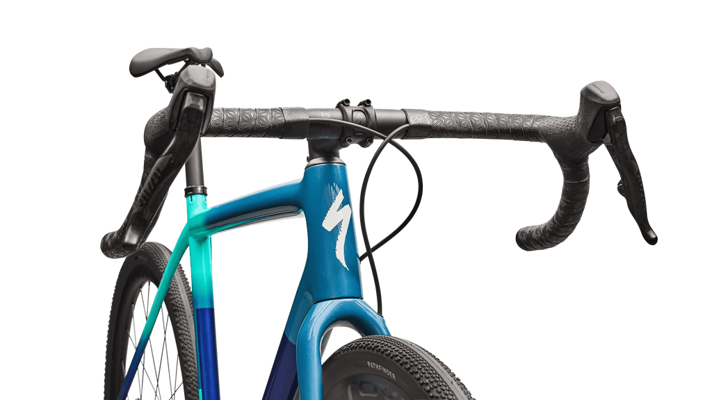 Gravel bicycle Specialized Crux Expert SRAM Rival XPLR Grey Blue/Lagoon Blue/Dune White/Majesty Blue (2026)