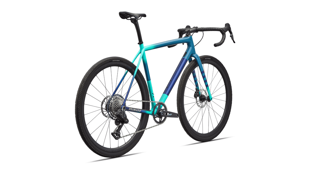 Gravel bicycle Specialized Crux Expert SRAM Rival XPLR Grey Blue/Lagoon Blue/Dune White/Majesty Blue (2026)