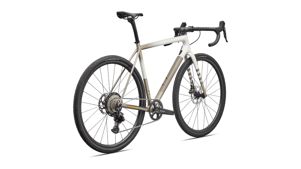 Gravel bicycle Specialized Crux Comp Shimano GRX Dune White/Sandstone Metallic/Desert Metallic/Orange Zest (2026)