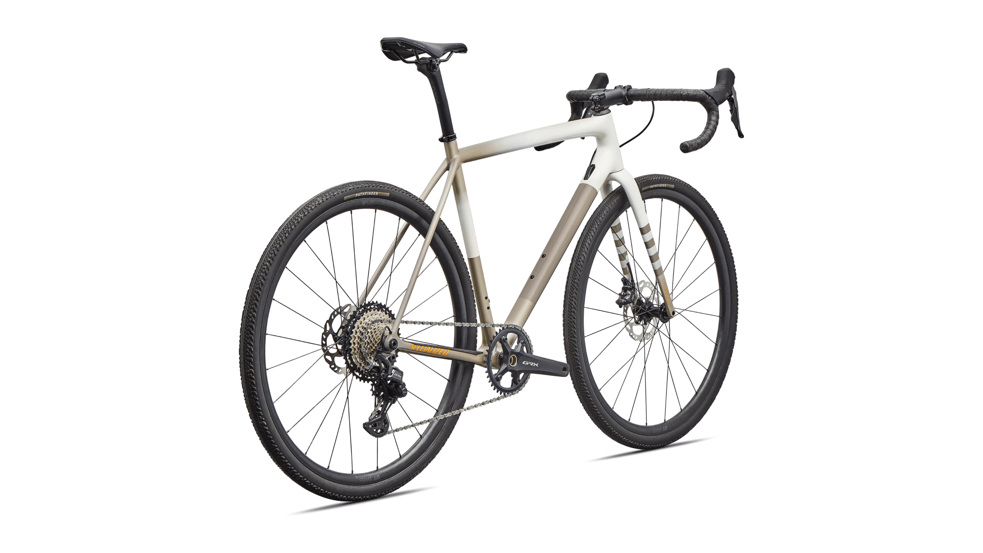 Gravel bicycle Specialized Crux Comp Shimano GRX Dune White/Sandstone Metallic/Desert Metallic/Orange Zest (2026)