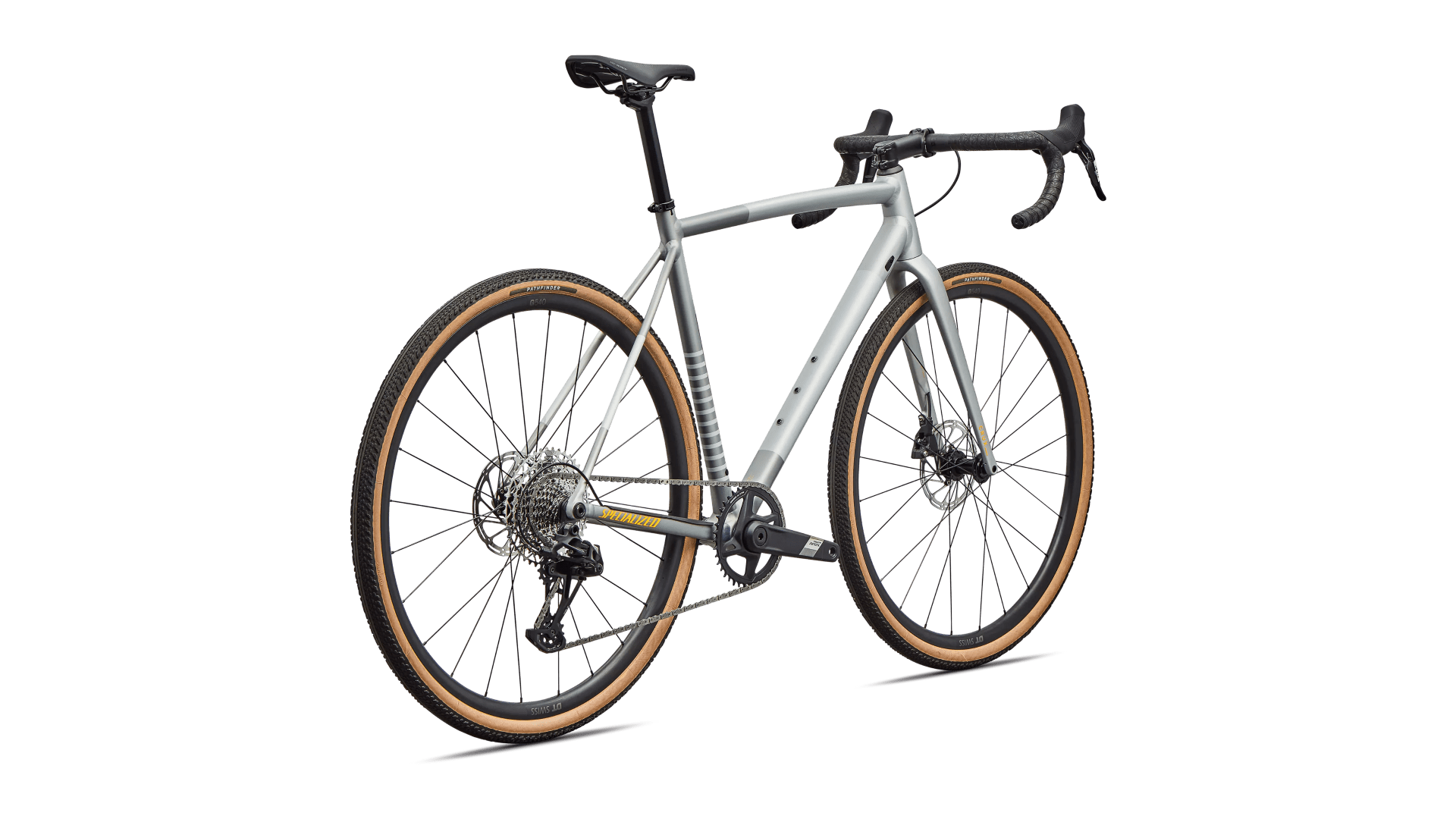 Gravel bicycle Specialized Crux DSW Comp SRAM Apex XPLR Shadow Silver/California Sunshine (2026)