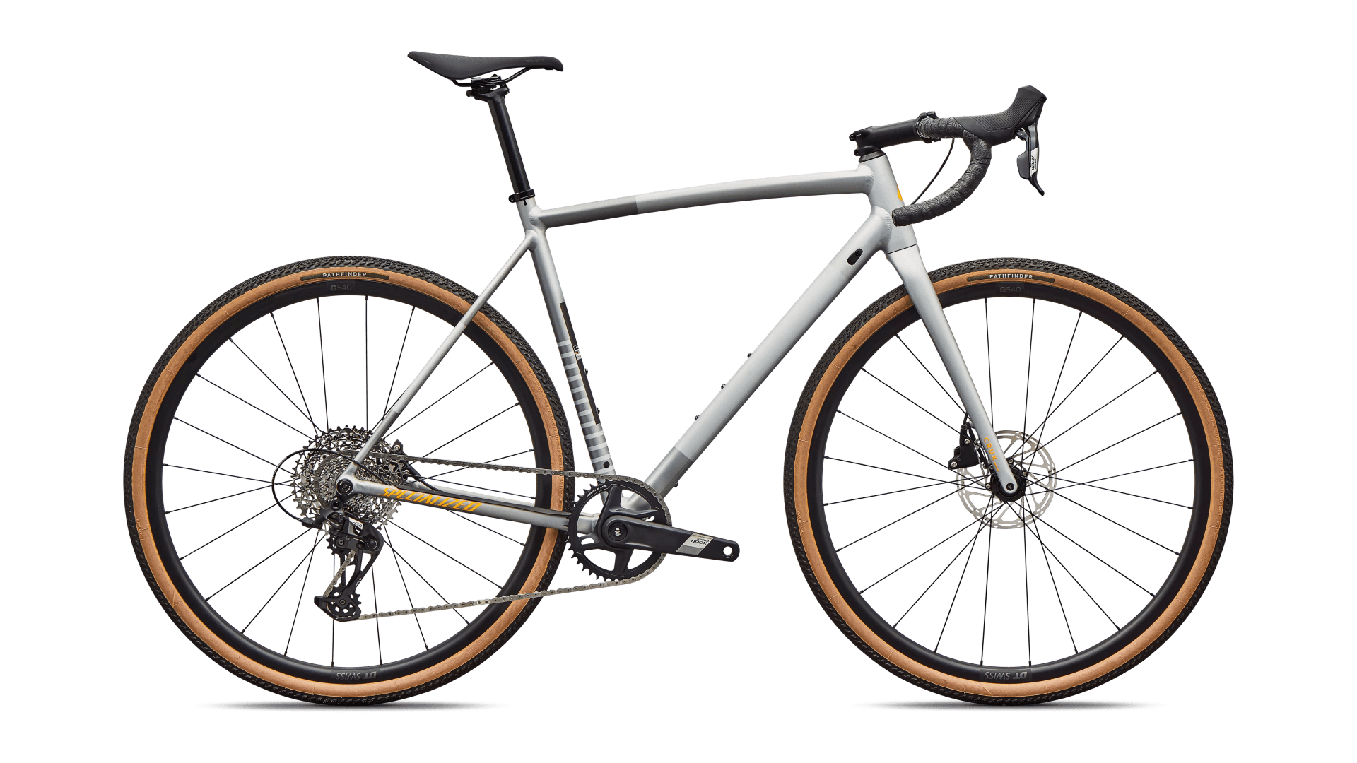 Gravel bicycle Specialized Crux DSW Comp SRAM Apex XPLR Shadow Silver/California Sunshine (2026)