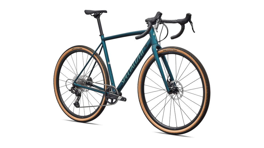 Gravel bike Specialized Crux DSW Comp SRAM Apex XPLR Emerald Metallic/Fjord Metallic (2026)