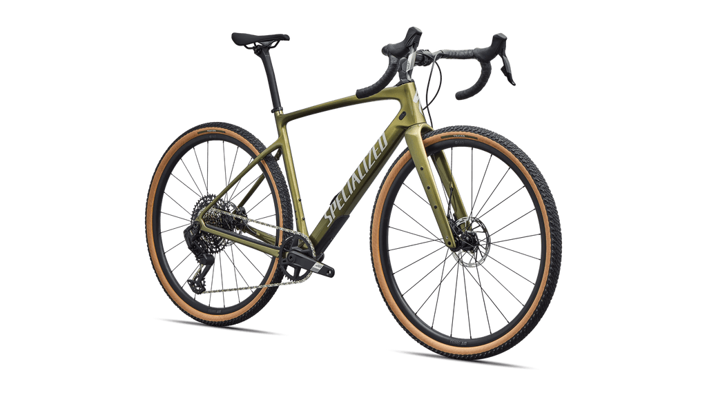 Gravel bike Specialized Diverge 4 Comp SRAM Apex AXS/S1000 Laurel Green Metallic/Dolomite Metallic (2026)