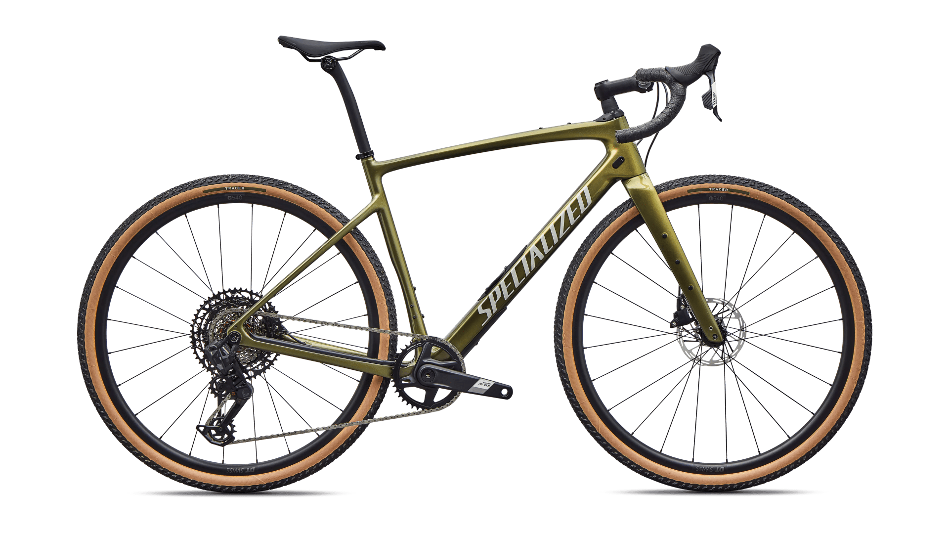 Gravel bicycle Specialized Diverge 4 Comp SRAM Apex AXS/S1000 Laurel Green Metallic/Dolomite Metallic (2026)
