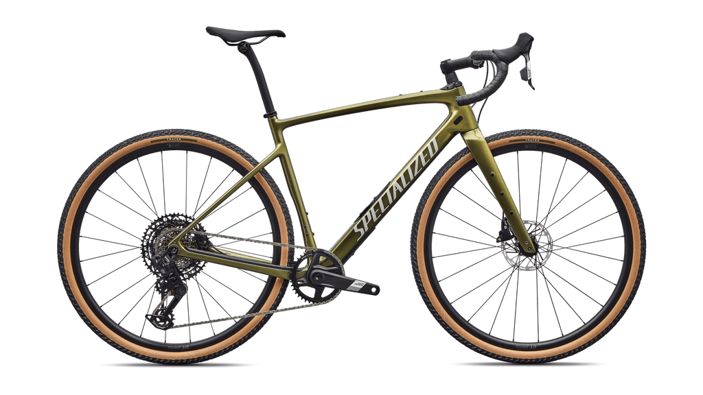 Gravel bike Specialized Diverge 4 Comp SRAM Apex AXS/S1000 Laurel Green Metallic/Dolomite Metallic (2026)