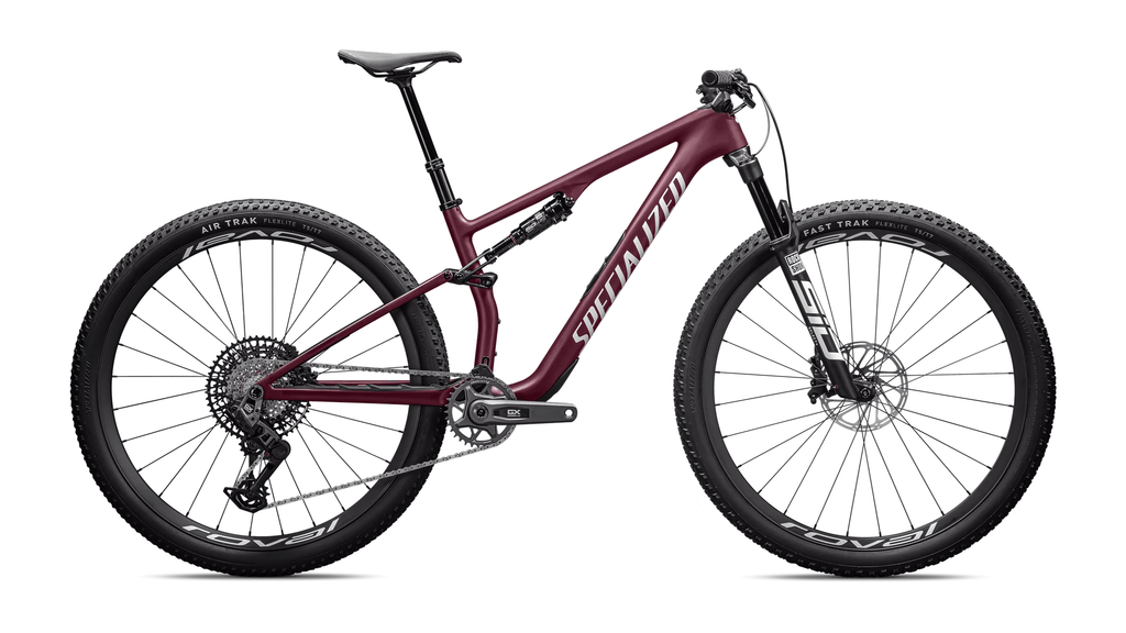 Mountain bike Specialized Epic 8 Expert SRAM GX AXS Satin Bordeaux Metallic/White (2026)