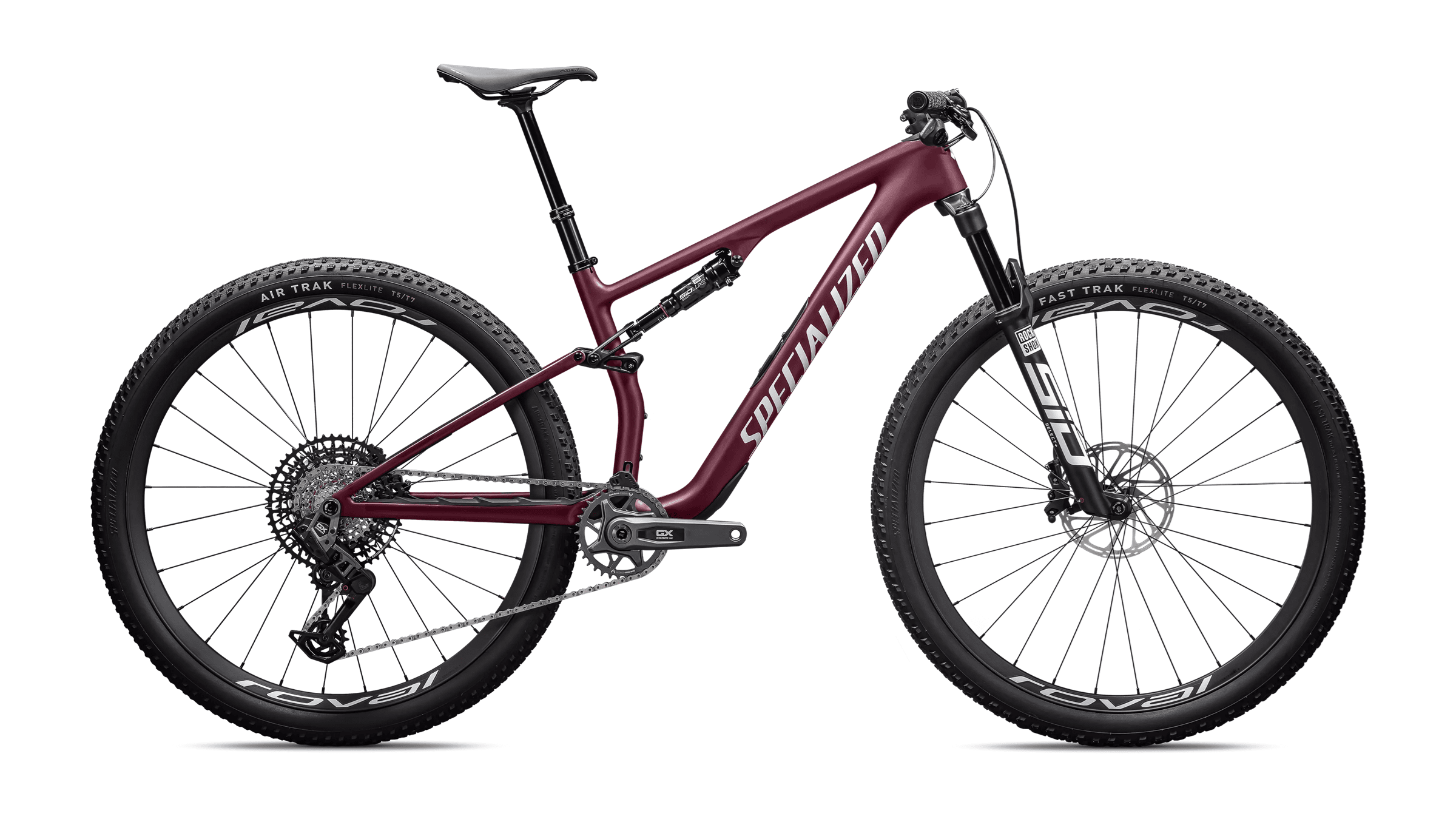 Mountain bike Specialized Epic 8 Expert SRAM GX AXS Satin Bordeaux Metallic/White (2026)