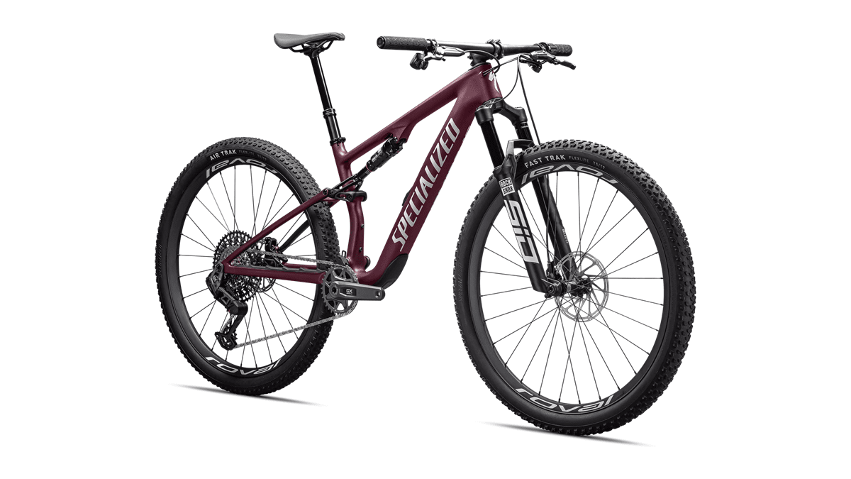 Mountain bike Specialized Epic 8 Expert SRAM GX AXS Satin Bordeaux Metallic/White (2026)