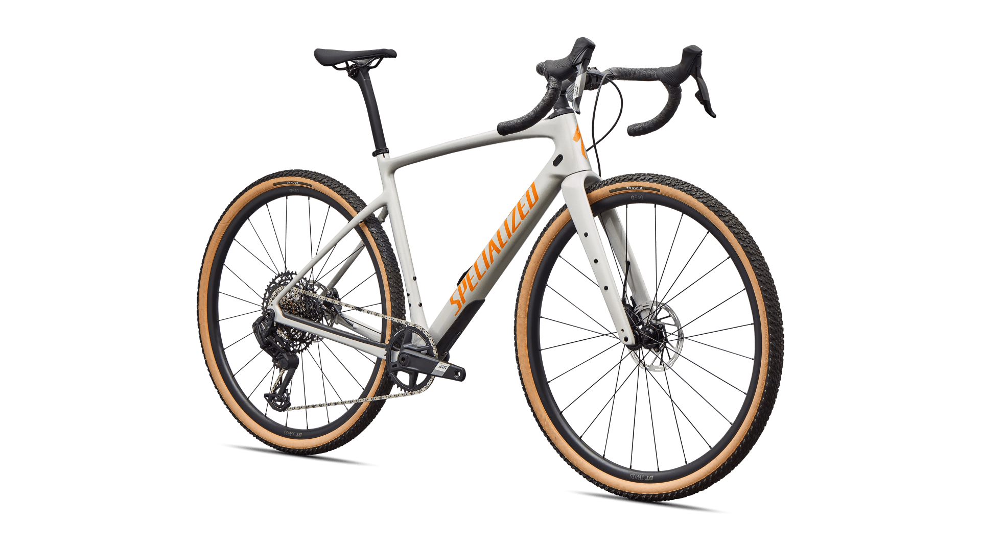 Gravel bike Specialized Diverge 4 Comp SRAM Apex AXS/S1000 Dolomite Metallic/Orange Zest (2026)