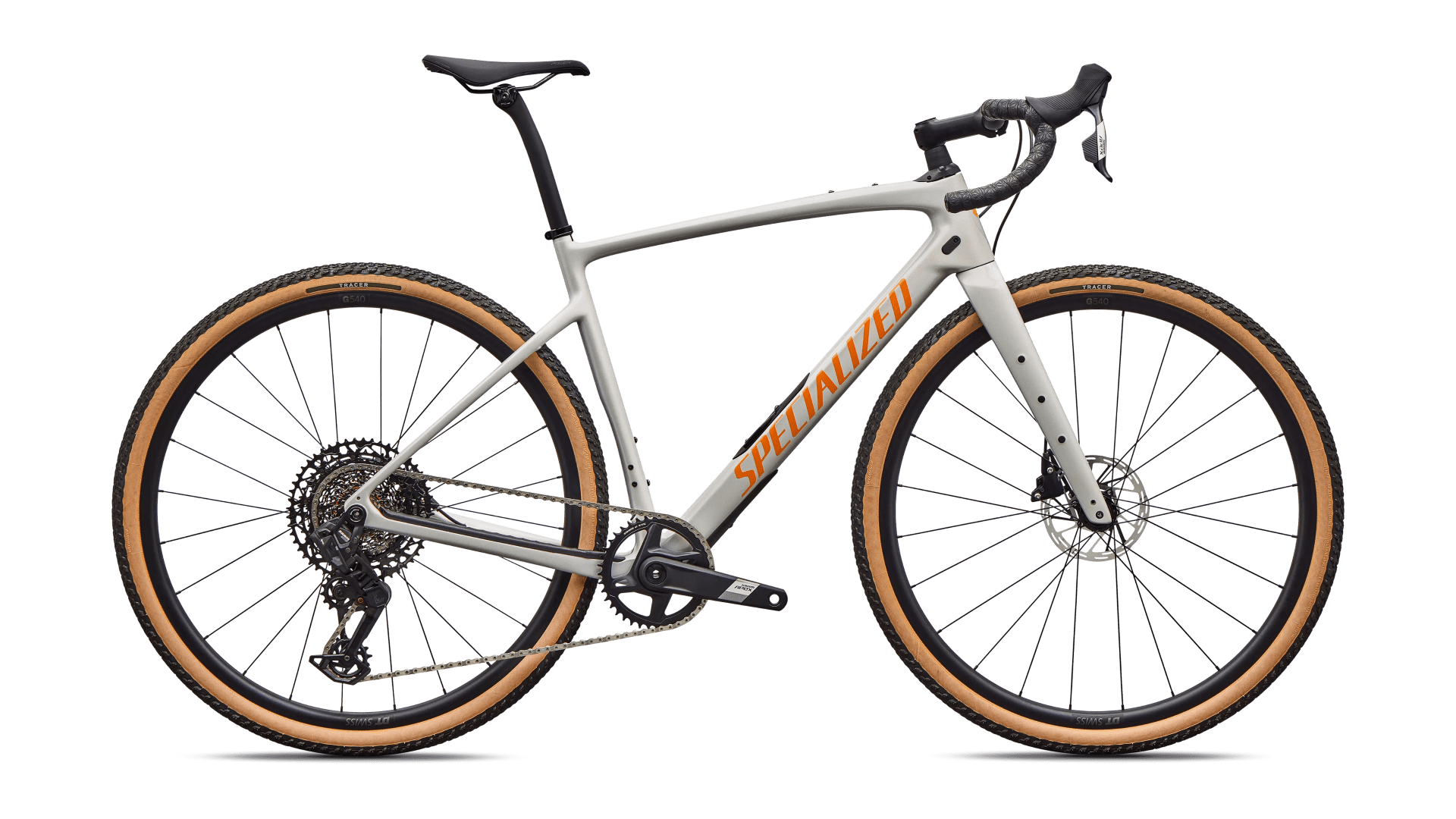 Gravel bike Specialized Diverge 4 Comp SRAM Apex AXS/S1000 Dolomite Metallic/Orange Zest (2026)