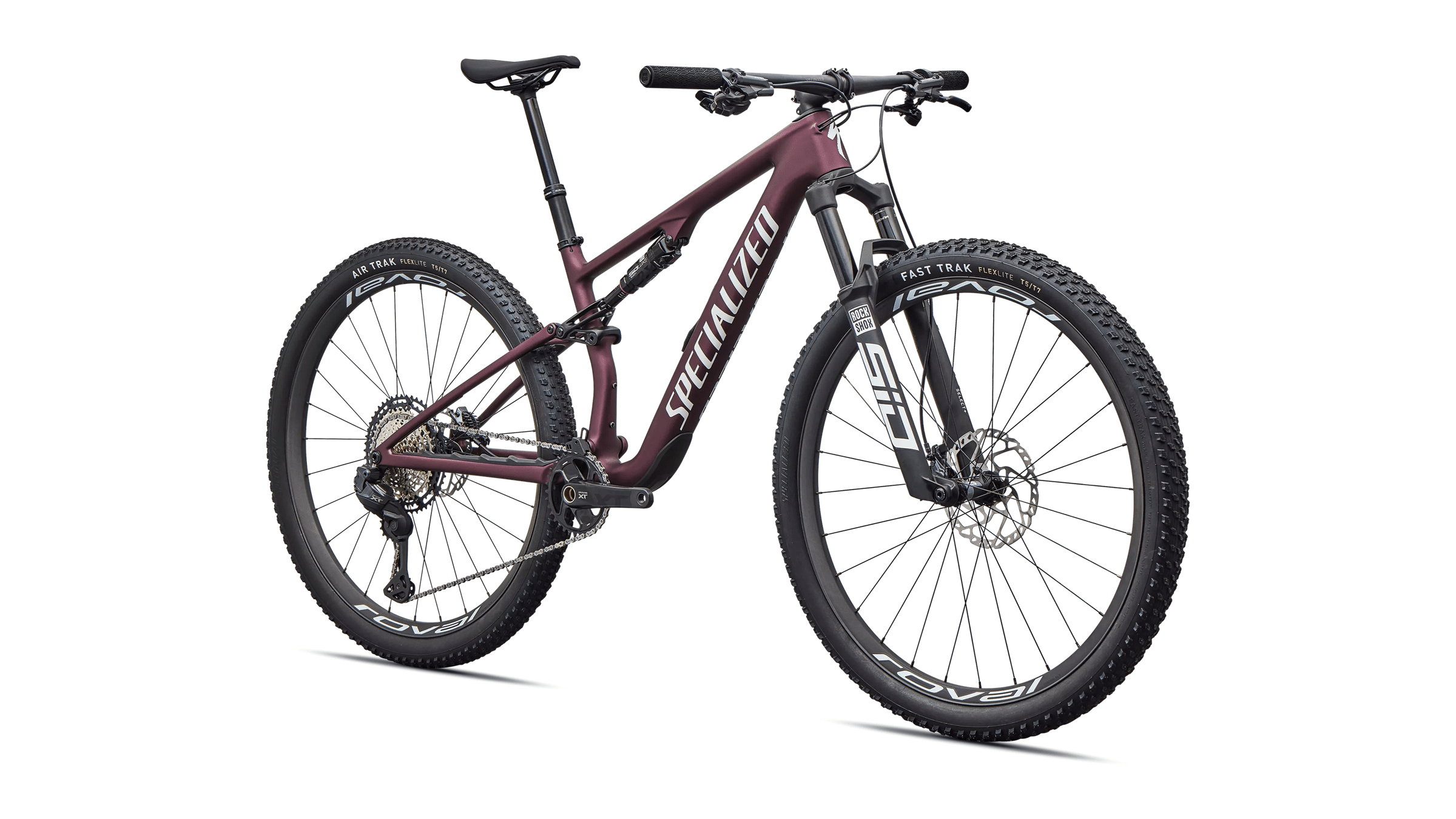 Mountain bike Specialized Epic 8 Expert Shimano XT Di2 Satin Bordeaux Metallic/White (2026)