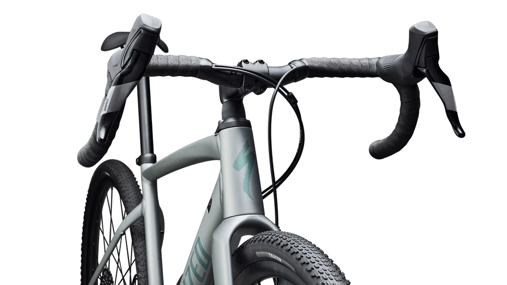 Gravel bike Specialized Diverge 4 Comp Alloy SRAM Apex Satin Shadow Silver/Fjord Metallic (2026)
