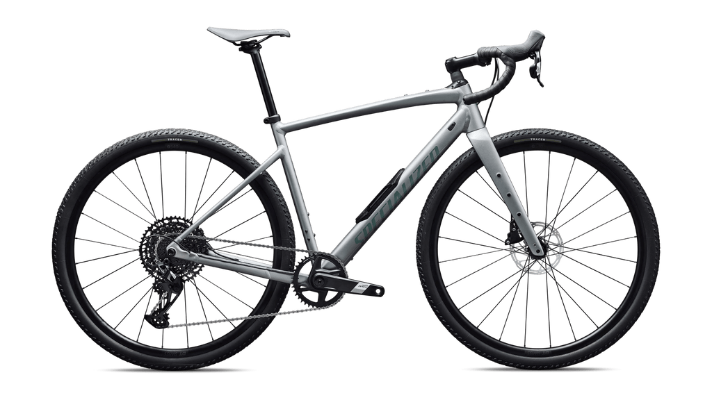 Gravel bike Specialized Diverge 4 Comp Alloy SRAM Apex Satin Shadow Silver/Fjord Metallic (2026)