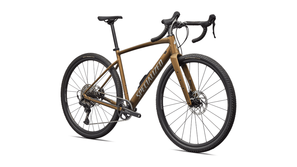 Gravel bicycle Specialized Diverge 4 Sport Alloy Shimano Cues Satin Burnt Gold Metallic/Shadow Silver (2026)