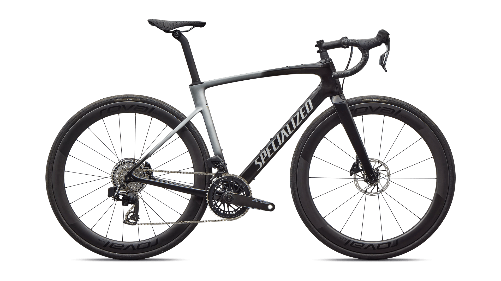 Road bike Specialized Roubaix SL8 Pro SRAM Force AXS Gloss Carbon/Shadow Silver (2026)