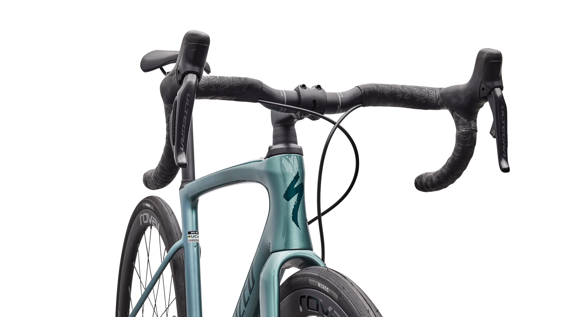 Road bike Specialized Roubaix SL8 Expert Shimano Ultegra Di2 Gloss Fjord Metallic/Emerald Metallic (2026)