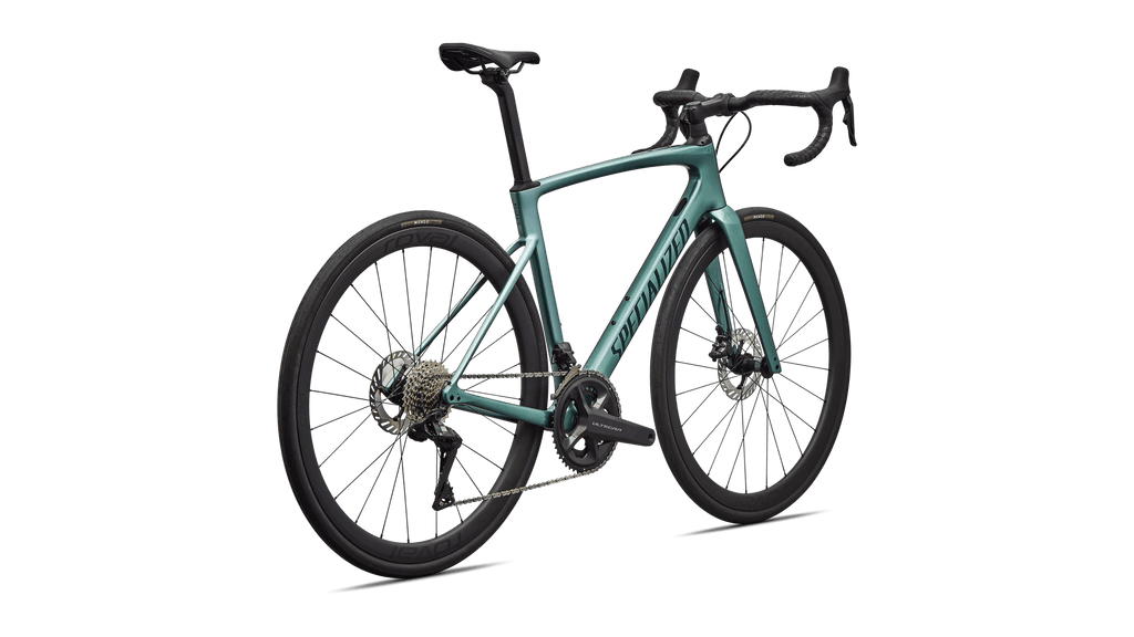 Road bike Specialized Roubaix SL8 Expert Shimano Ultegra Di2 Gloss Fjord Metallic/Emerald Metallic (2026)