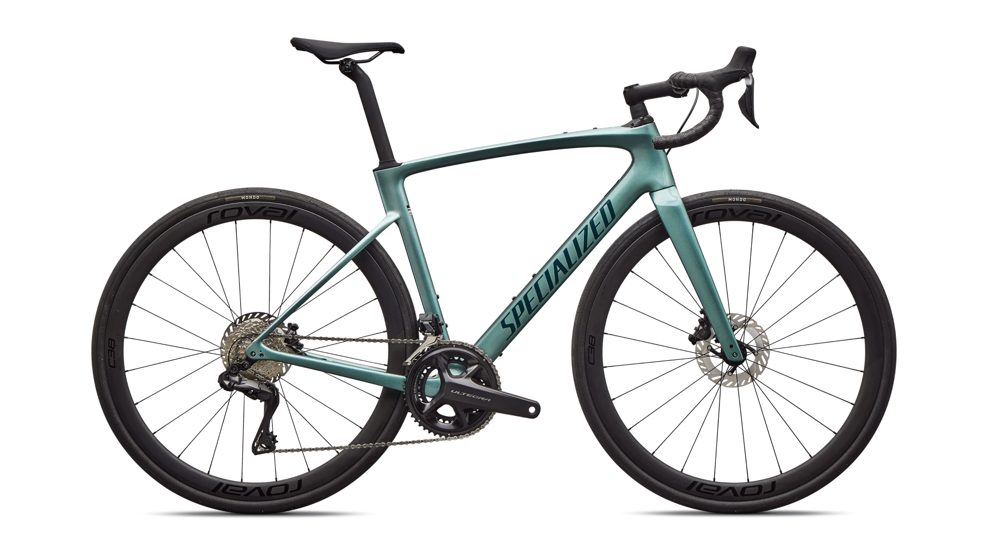 Road bike Specialized Roubaix SL8 Expert Shimano Ultegra Di2 Gloss Fjord Metallic/Emerald Metallic (2026)
