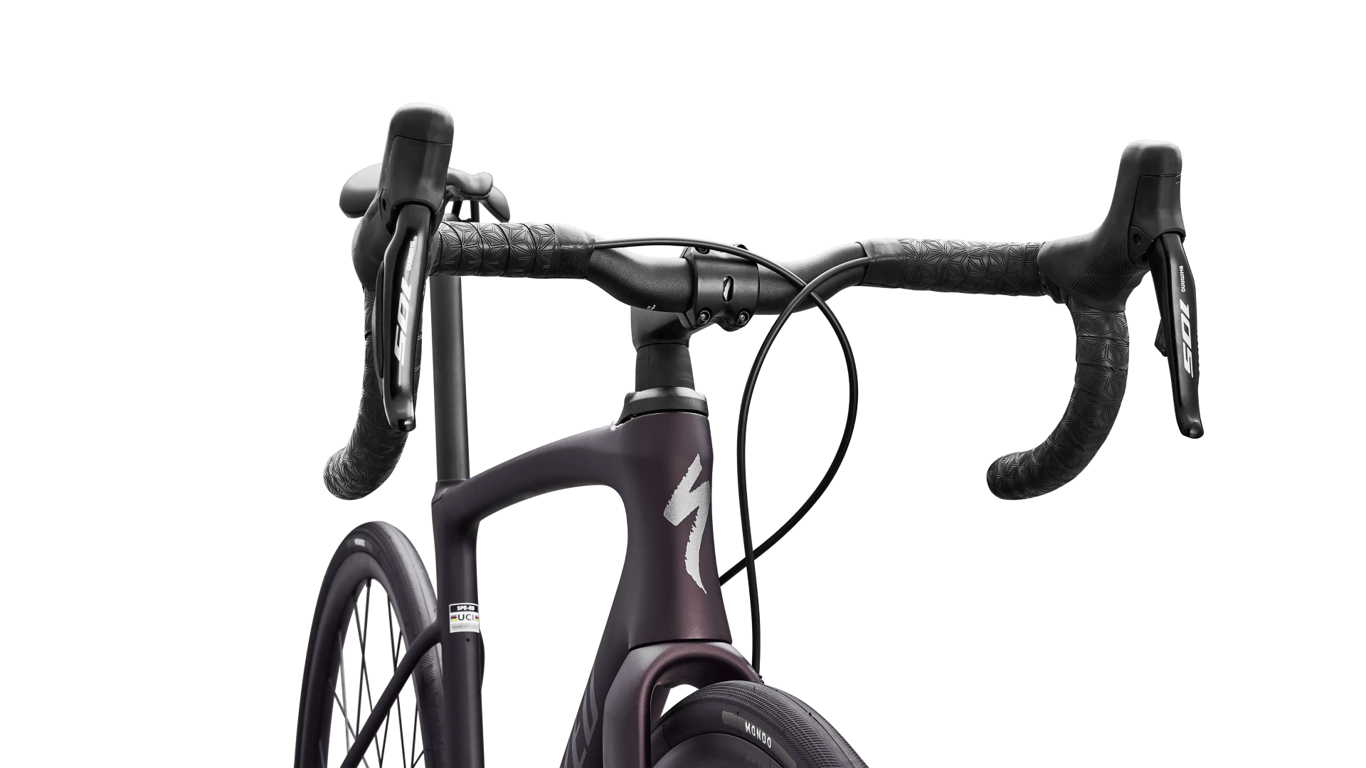 Road bike Specialized Roubaix SL8 Comp Shimano 105 Di2 Satin Metallic/Obsidian Metallic Fade/Smoke (2026)