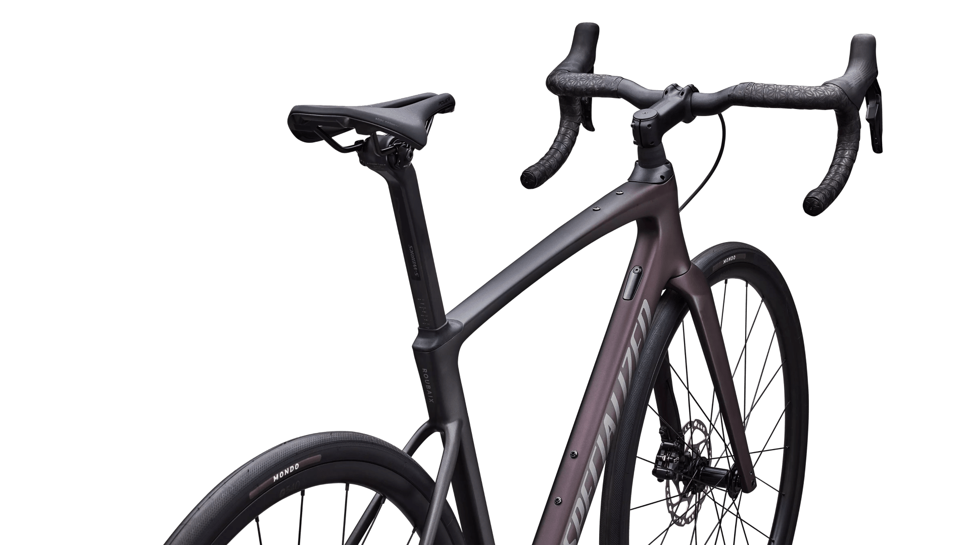 Road bike Specialized Roubaix SL8 Comp Shimano 105 Di2 Satin Metallic/Obsidian Metallic Fade/Smoke (2026)