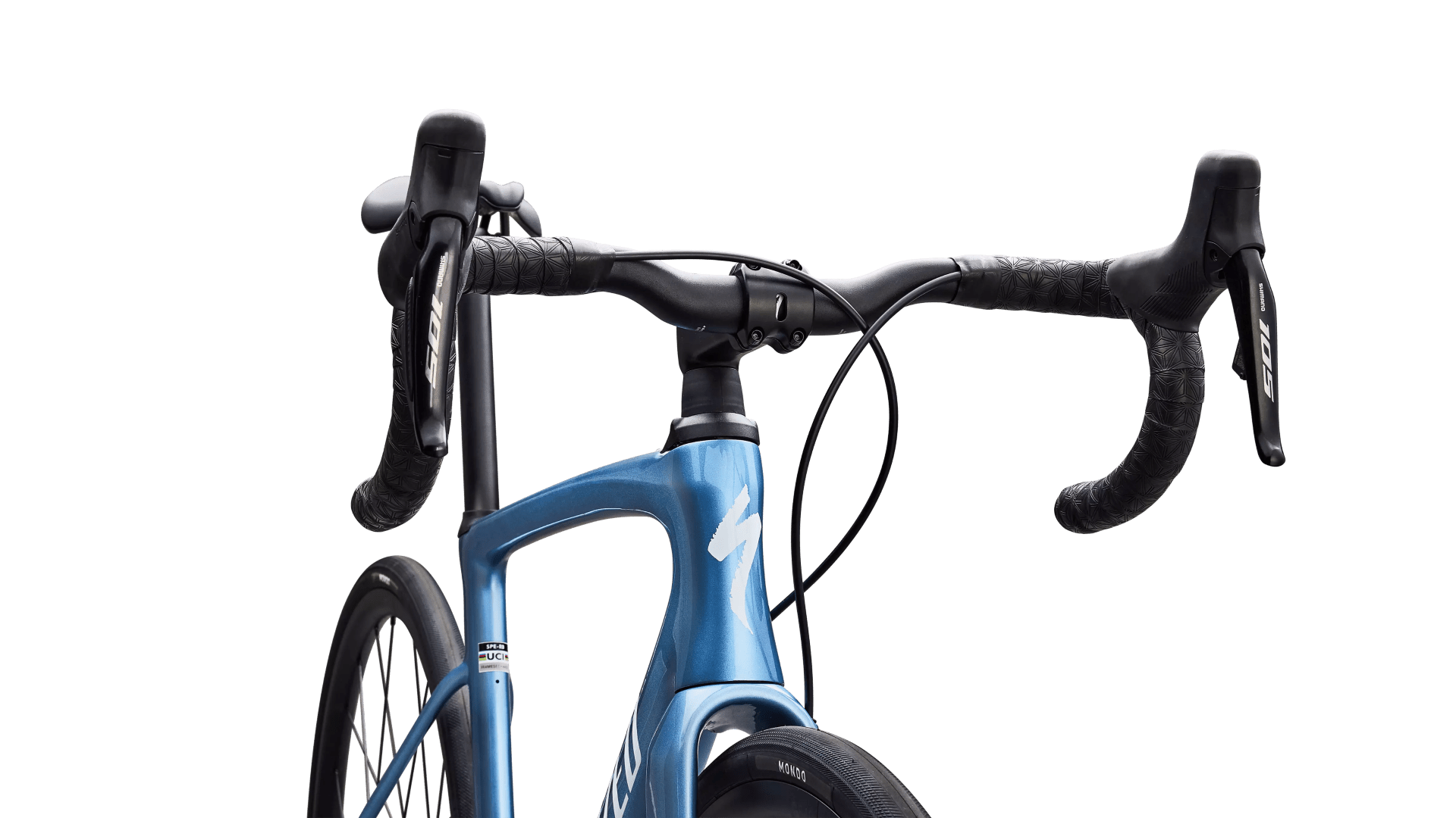 Road bike Specialized Roubaix SL8 Comp Shimano 105 Di2 Satin Metallic/Obsidian Metallic Fade/Smoke (2026)