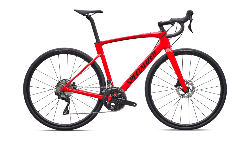 Road bike Specialized Roubaix SL8 Sport Shimano 105 Gloss Vivid Red/Obsidian (2026)