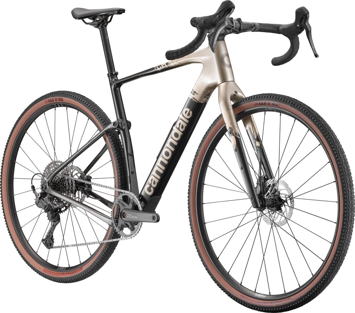 Gravel bike Cannondale Topstone Carbon 4 Cues 1x Black/Platinum (2026)