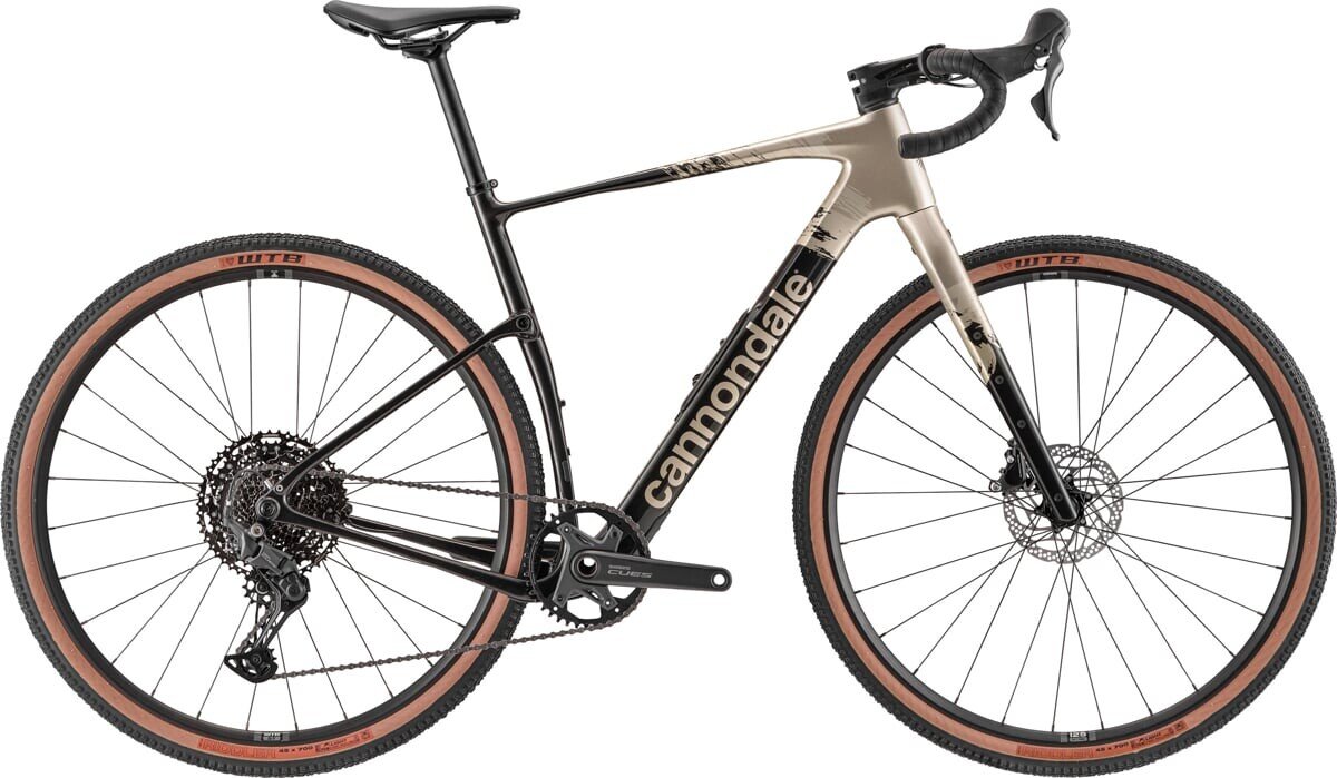 Gravel bike Cannondale Topstone Carbon 4 Cues 1x Black/Platinum (2026)