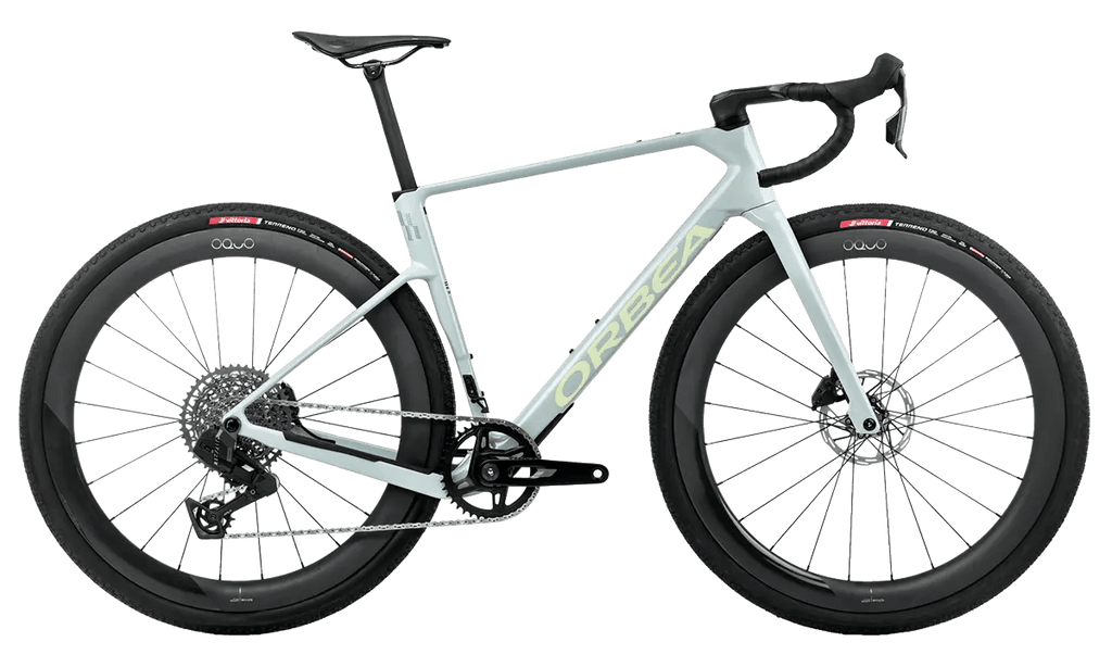 Gravel bicycle Orbea Terra Race M31eLTD 1X Frozen Concrete (2026)