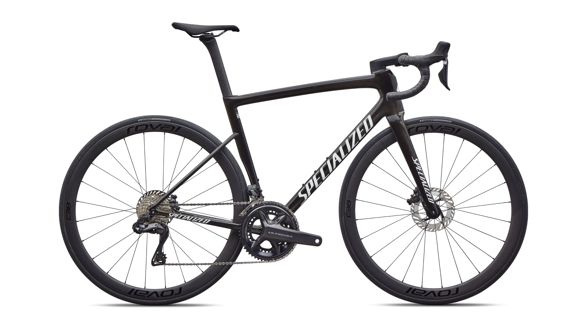 Road bike Specialized Tarmac SL8 Expert Ultegra Di2 Gloss Obsidian/White (2026)